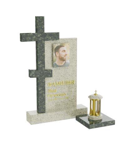 Памятник с крестом К-34