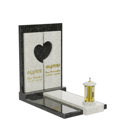 Памятник в виде сердца 20