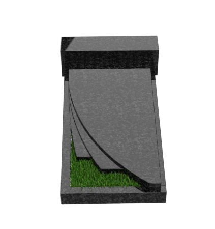 Надгробная плита на могилу 17