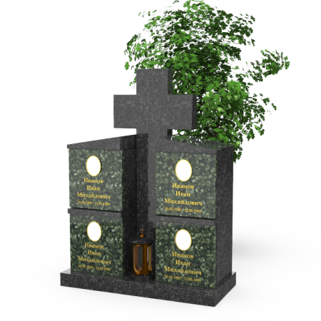 Колумбарий из гранита 06