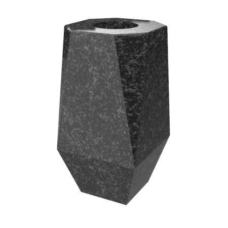 Ваза гранитная 01