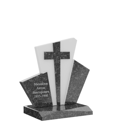 Памятник с крестом К-42