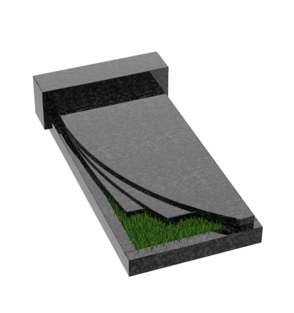 Надгробная плита на могилу 17