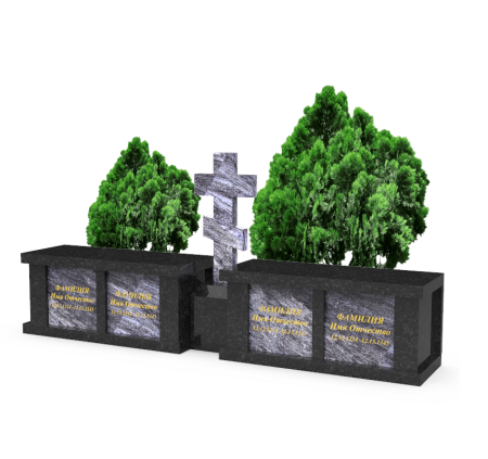 Колумбарий из гранита 05