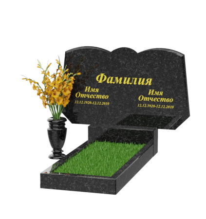 Горизонтальный памятник В-34