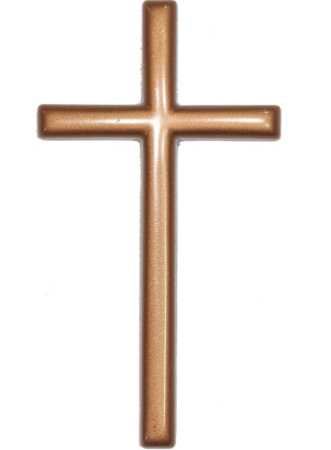 Крест полимерный (под бронзу) 019