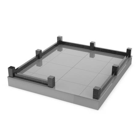 Гранитная ограда 01