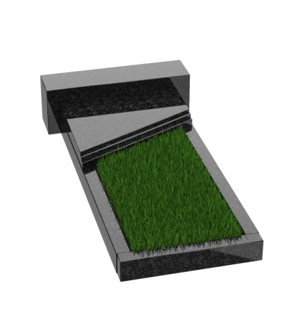 Надгробная плита на могилу 19