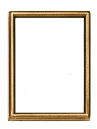 Рамка прямоугольная Бронза
