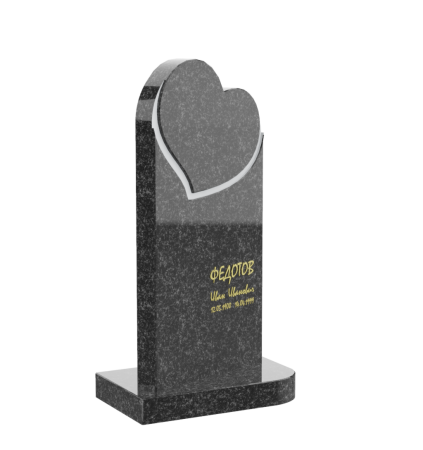 Памятник в виде сердца 21