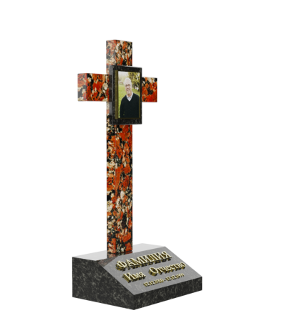 Памятник с крестом К-40