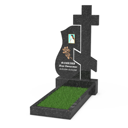 Памятник с крестом К-02
