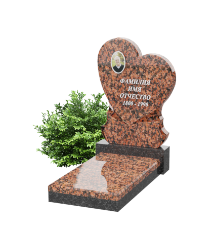 Памятник в виде сердца 23